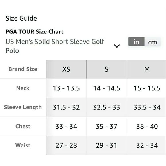 PGA TOUR Men's UPF 50 Solar Block Long Sleeve Golf Crew Shirt Small NEW in Box. - Picture 3 of 7